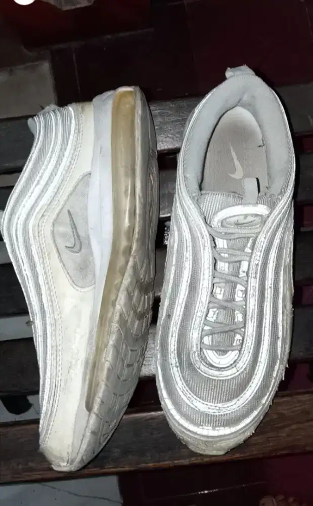 Sepatu airmax 97 putih, sneakers soes