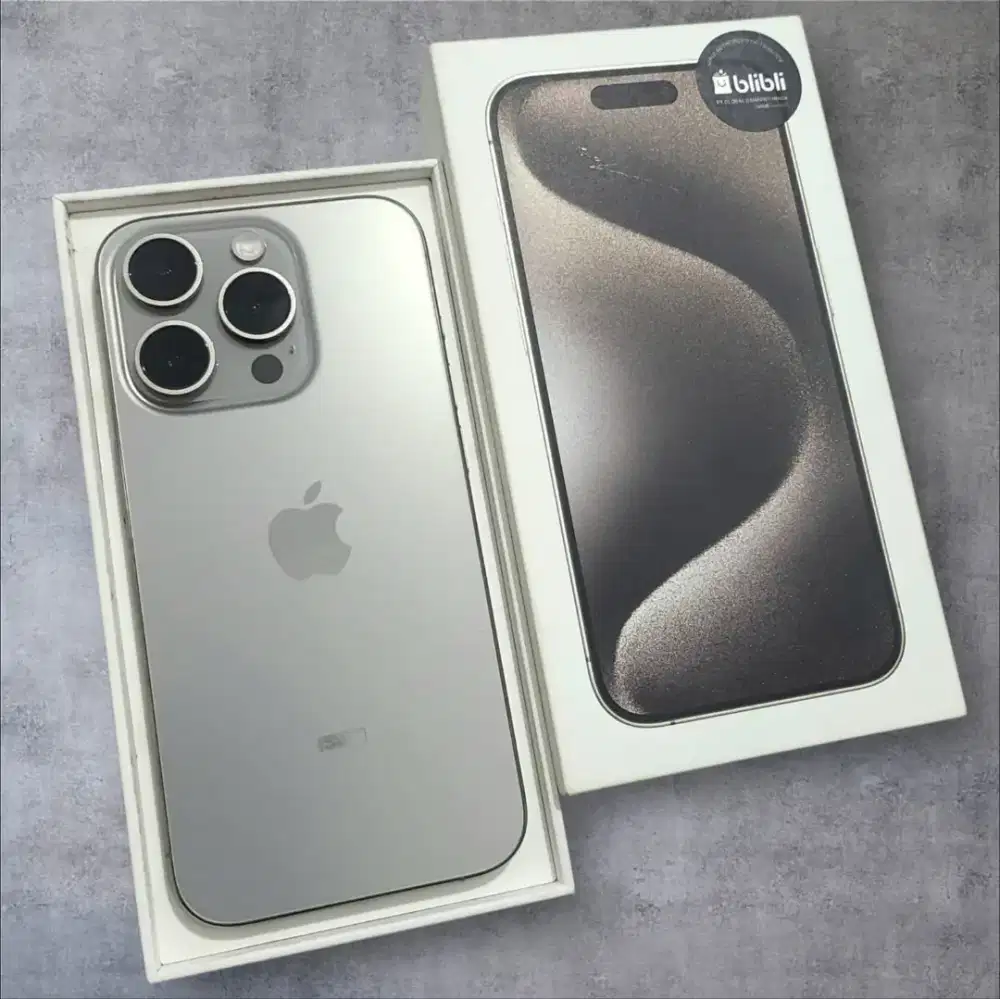 Iphone 15 Pro 128 GB Ex ibox