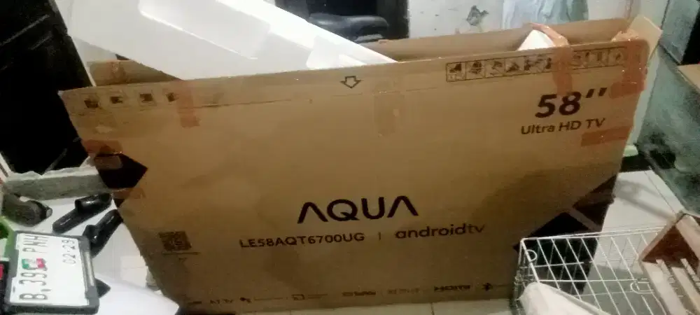 Kardus TV LED 58iN + Busa Lok Kemanggisan