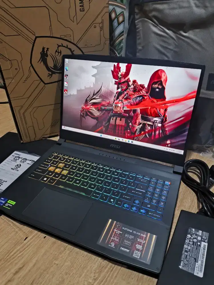 Laptop MSI KATANYA 15 HX RTX 5060 GARANSI RESMI sampai 2027