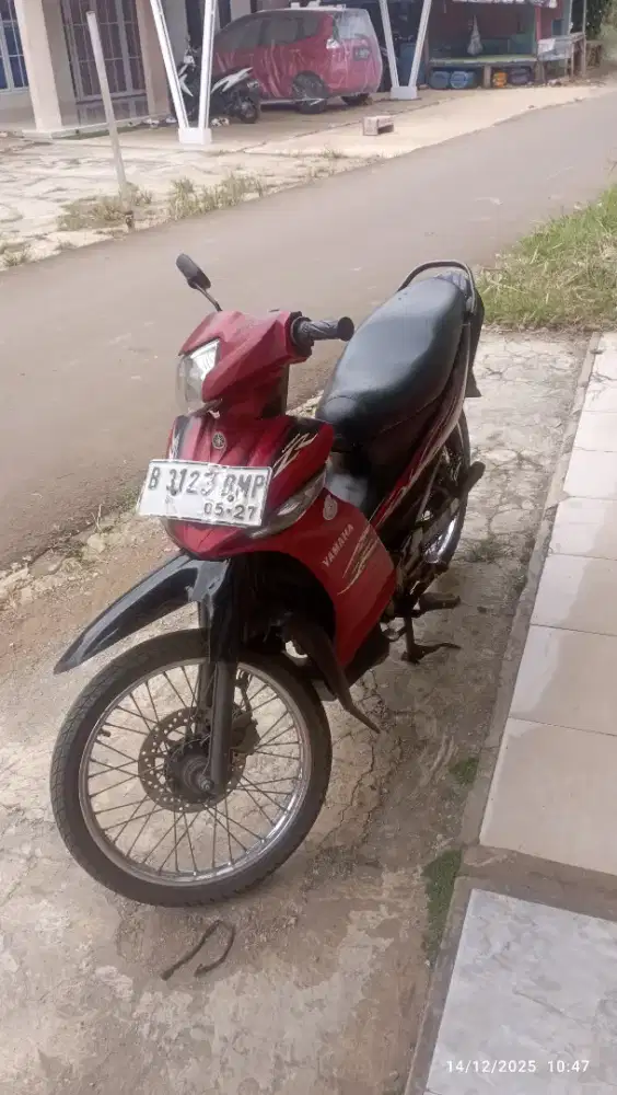 Vega ZR merah,gak pake ribet