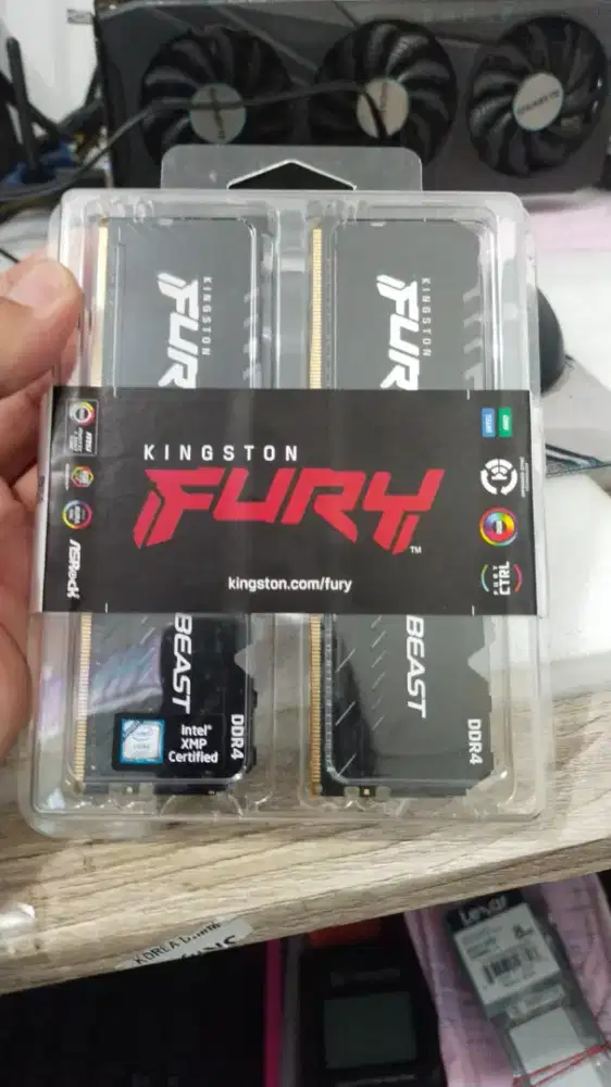 Kingston Furry beast DDR4/PC3200/32GB(16×2)