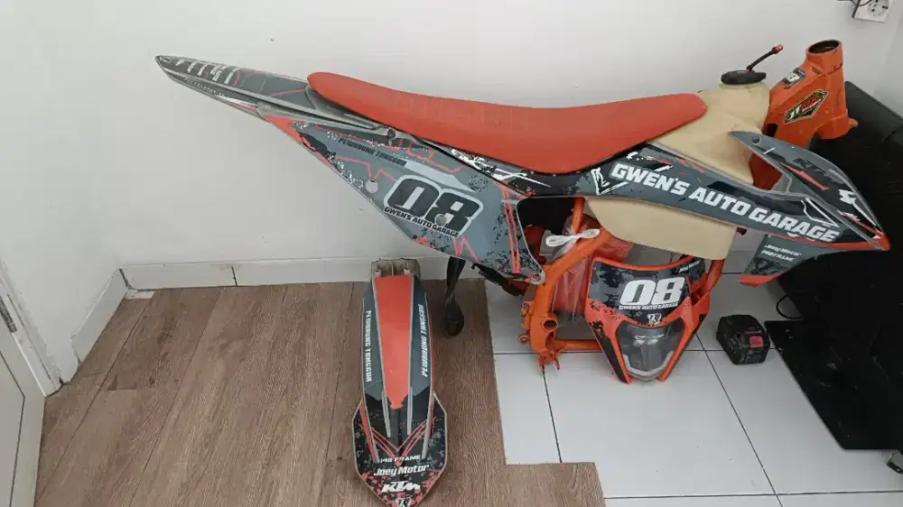 Jual rangka dan body ktm impor