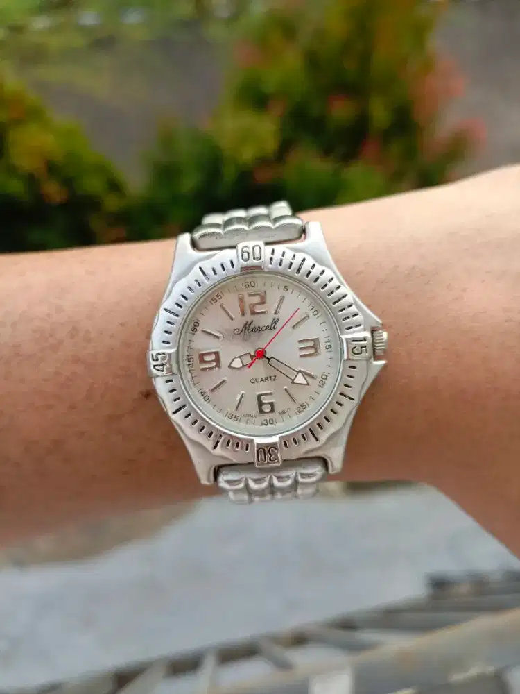 Jual jam tangan second original marcell rantai panjang