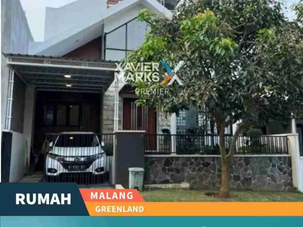 Dijual Rumah Minimalis Semi Furnish di Mainroad Greenland, Malang