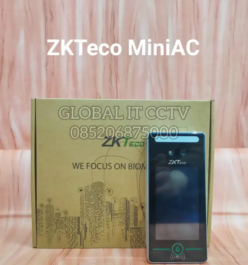 Mesin Absensi Wajah ZKTeco Mini AC