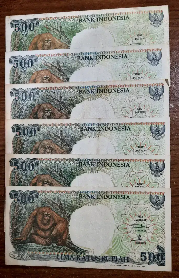 Uang kertas Indonesia Rp. 500