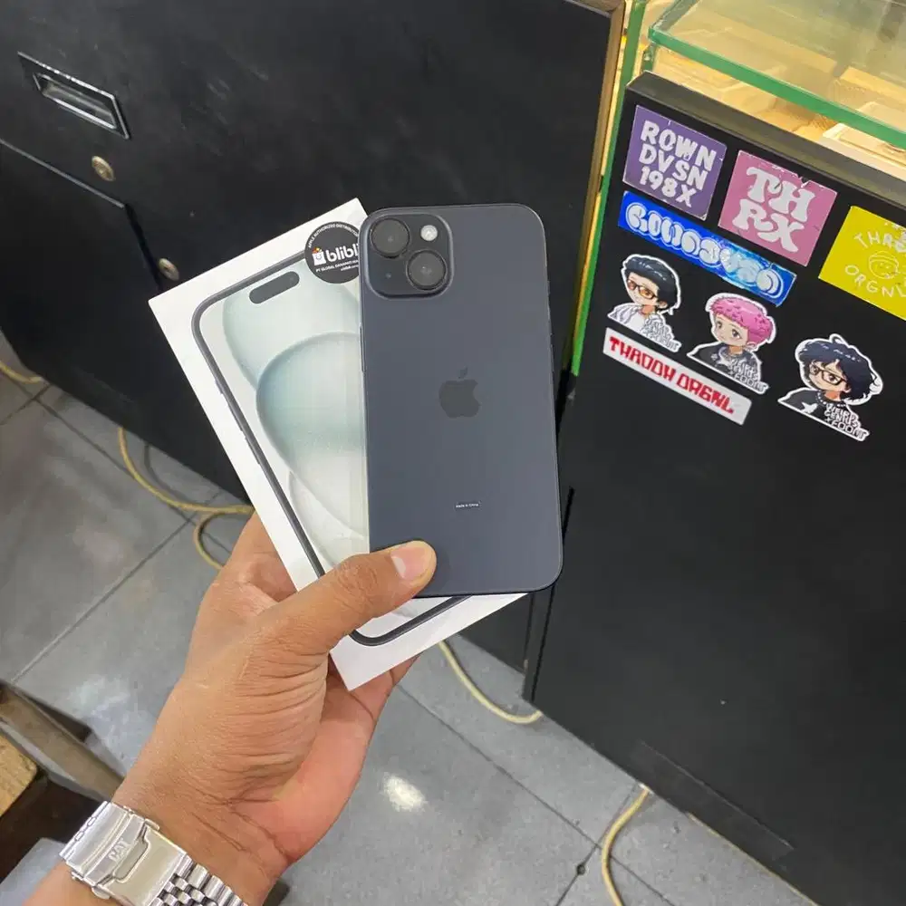 iPhone 15 128GB iBox Resmi Fullset Original