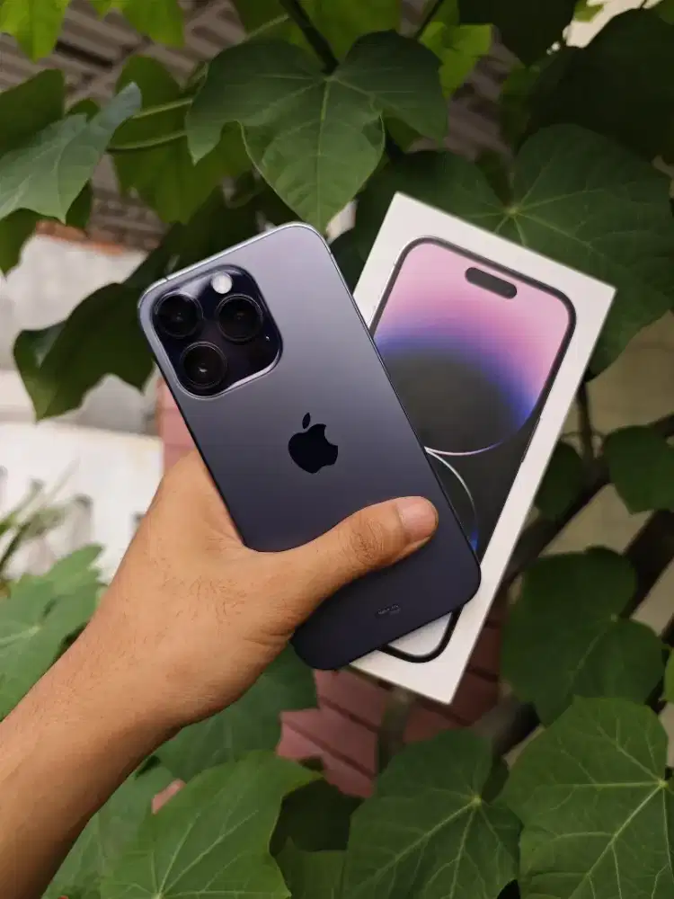 Iphone 14 pro 128 garansi resmi Indonesia