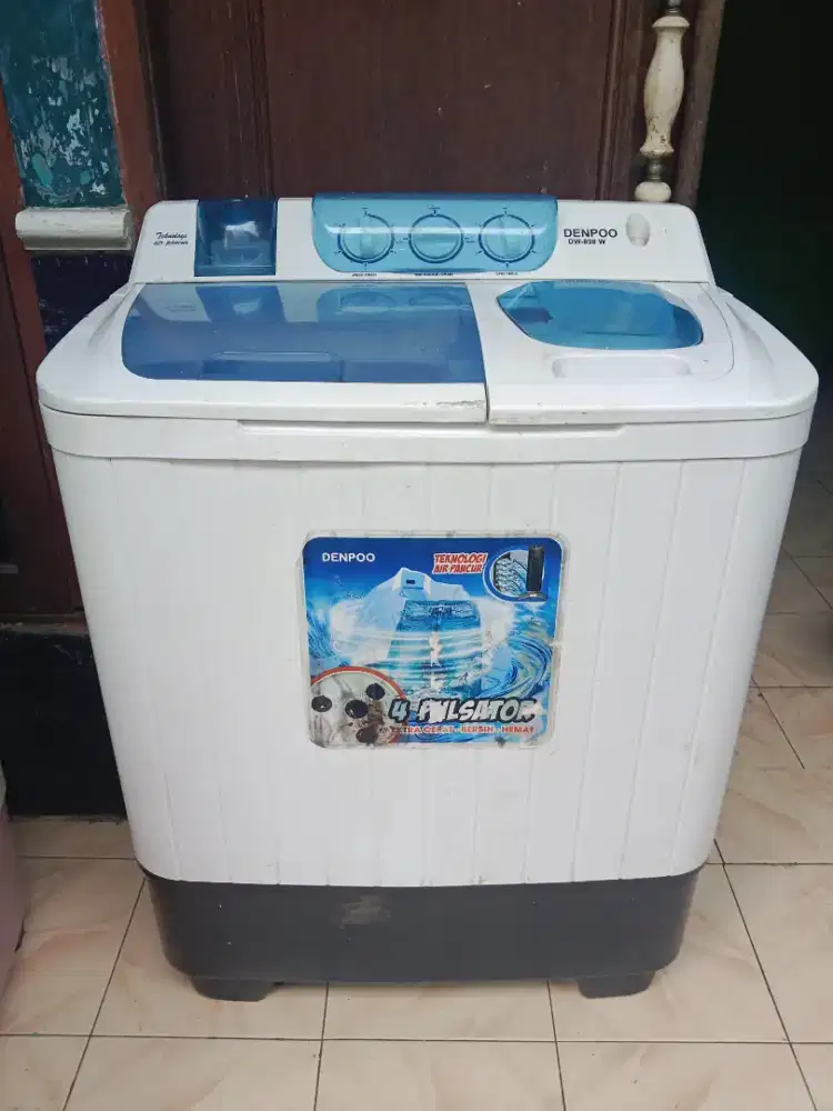 Di jual mesin cuci Denpo 8kg