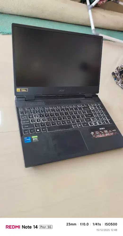 ACER NITRO5 AN515-58 i7-12700H 16GB 512GB RTX3050 4GB15.6OHS W11-32GB