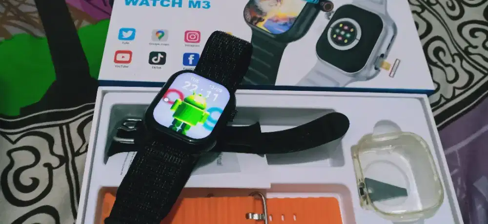 Smartwacht OS android ram 4/64 lengkap