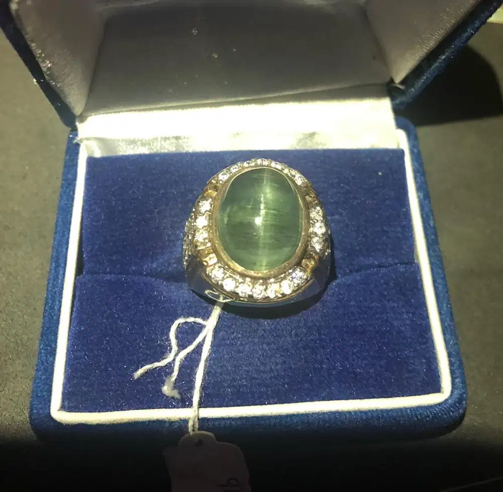 Natural cat eye Aquamarine