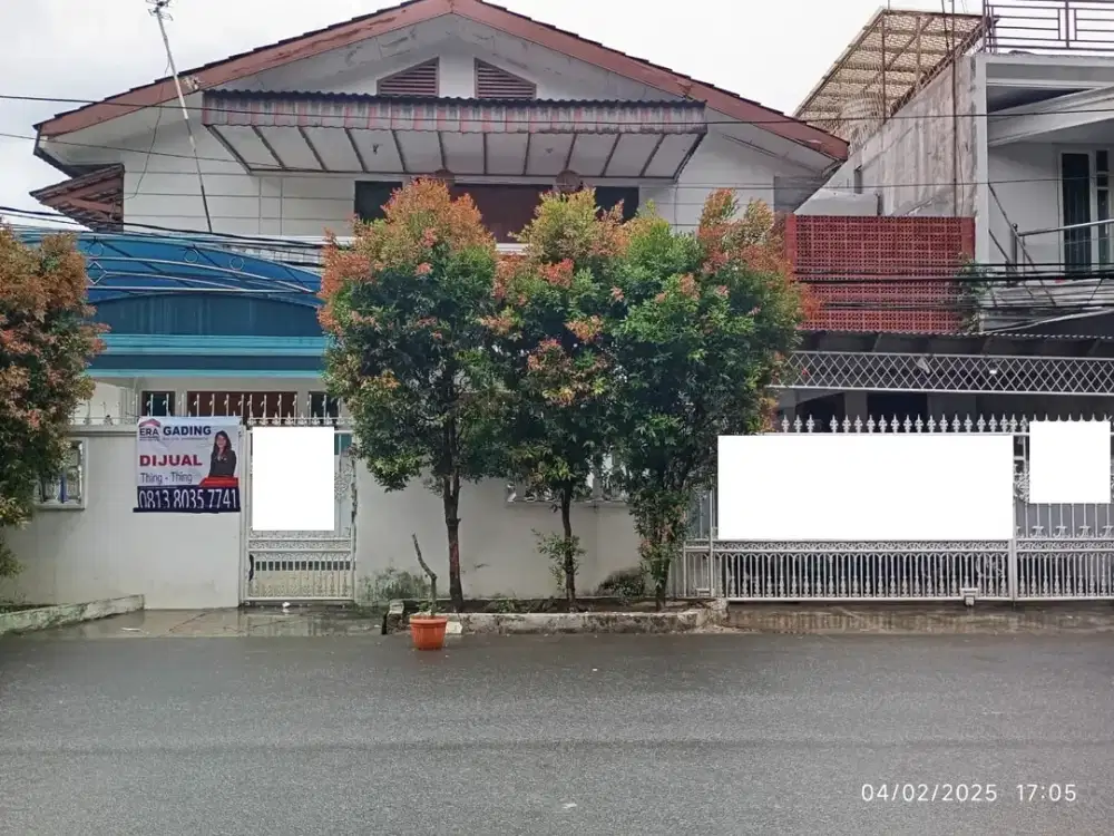 Ss3257- Dijual Rumah Hook Luas 238 Siap Huni Jln 3Mbl di Kelapa Kopyor