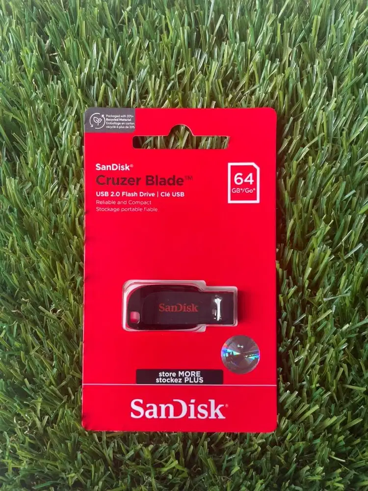 Sandisk Flashdisk 64GB Cruzer Blade Garansi Resmi