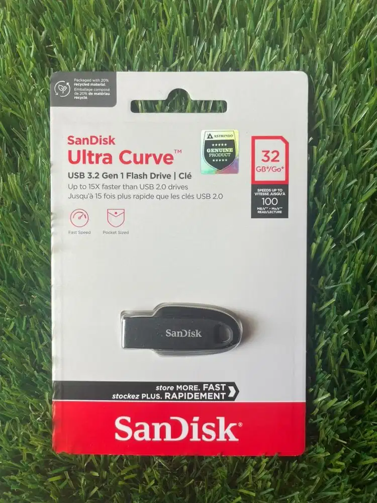Sandisk Flashdisk 32GB Ultra Curve Garansi Resmi