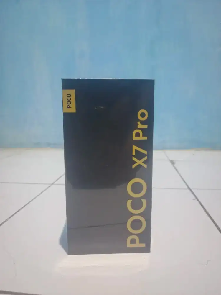 NEW SEGEL BNIB POCO X7 PRO 5G - BLACK - RAM 12/512