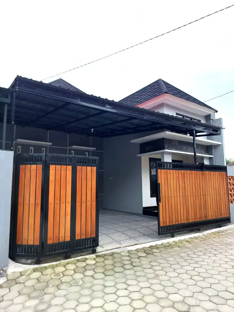 Rumah Baru Lingkungan Cluster di Wedomartani