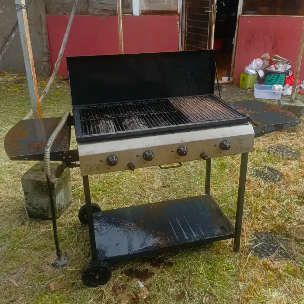 Kompor barbeque grill sate panggangan gas