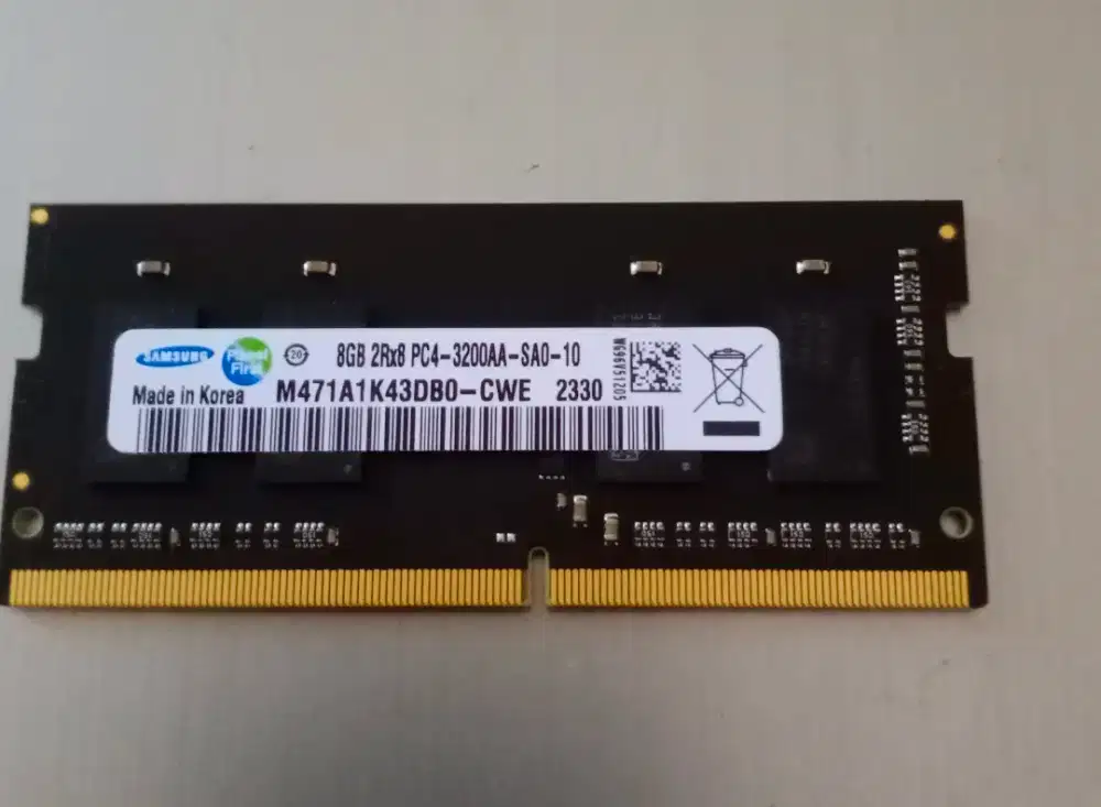 Memory laptop sodimm 8GB DDR4 PC3200
