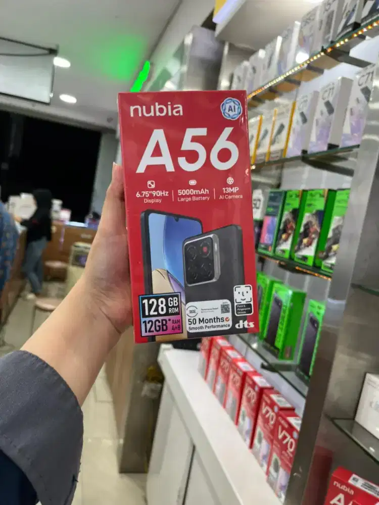 Hp murah Nubia A56 RAM 4/128 Baru Segel