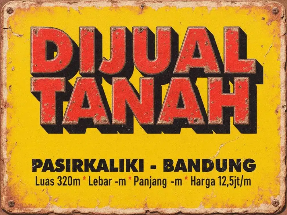 JUAL TANAH MURAH AREA, CICENDO, PASIRKALIKI, KEBON KAWUNG, PAJAJARAN, BANDUNG