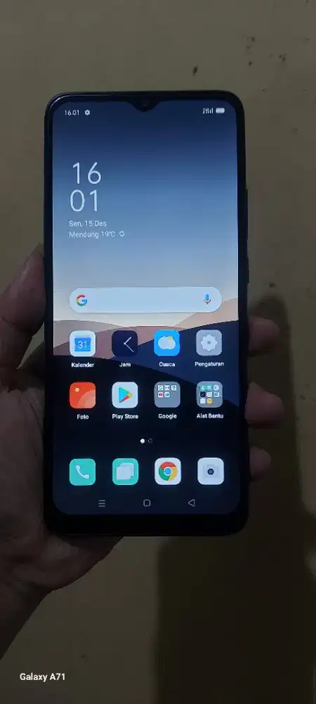 oppo A15s ram 6/128gb  normal mulus no minus jual hp aja lok ciledug