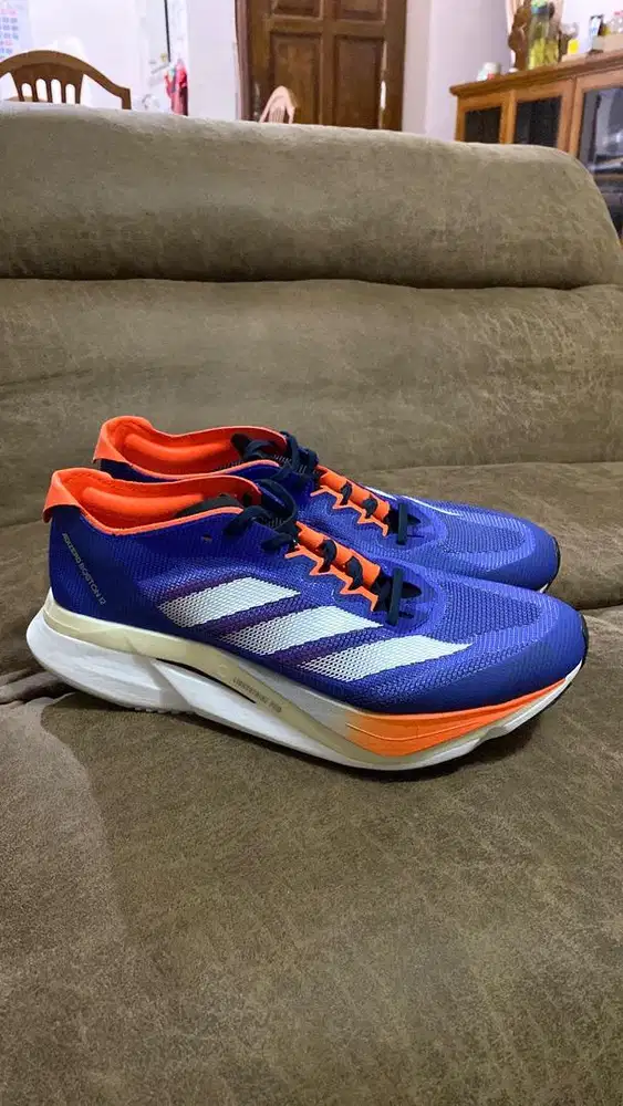 Sepatu Lari Olahraga Adidas Adizero Boston 12 Original New Size 42.5