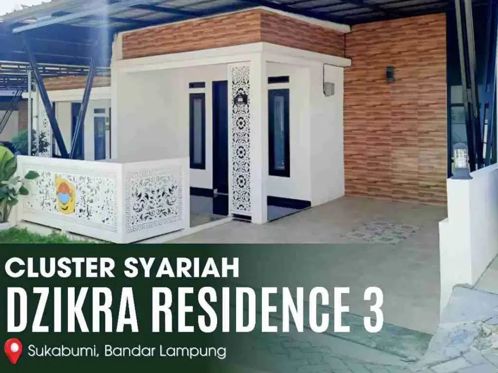 DZIKRA RESIDENCE RUMAS SIAP HUNI HARGA TERJANGKAU