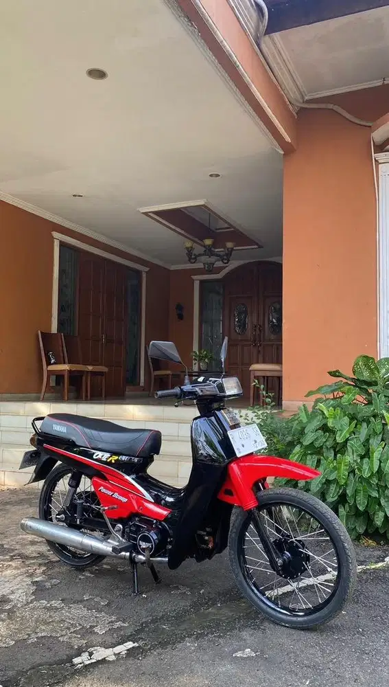 Yamaha Alfa 2 tak stroke 1993 restorasi surat lengkap mulus