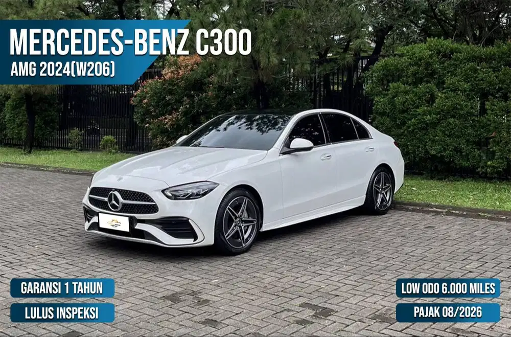 Best Price Very Low Odo (Mercedes Benz C300 AMG 2024(W206)