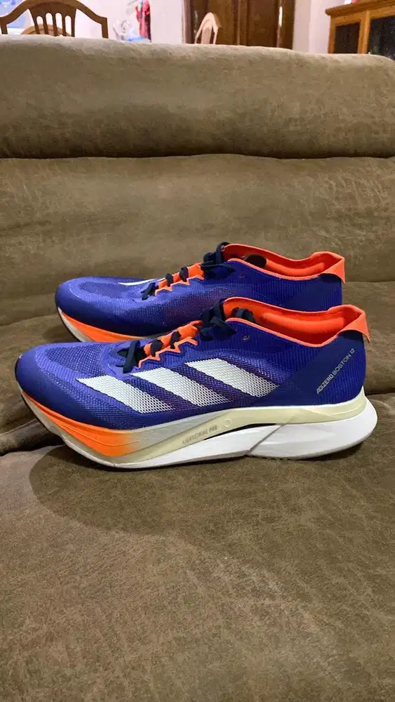 Sepatu Lari Olahraga Adidas Adizero Boston 12 Original New Size 42.5