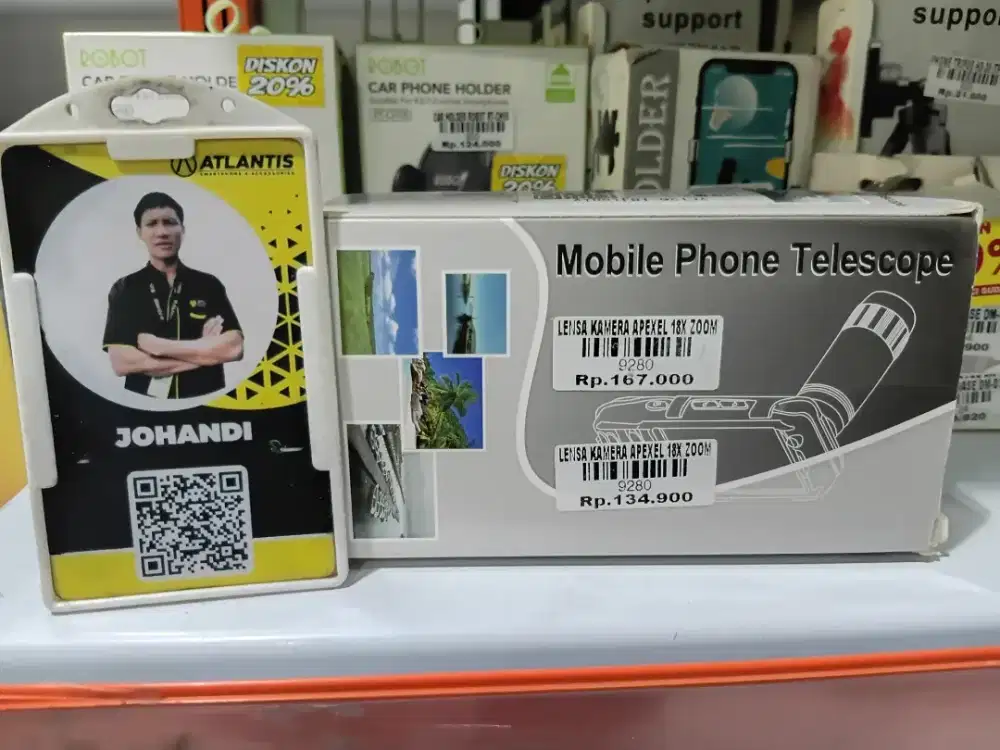 LENSA KAMERA APEXEL 18X ZOM