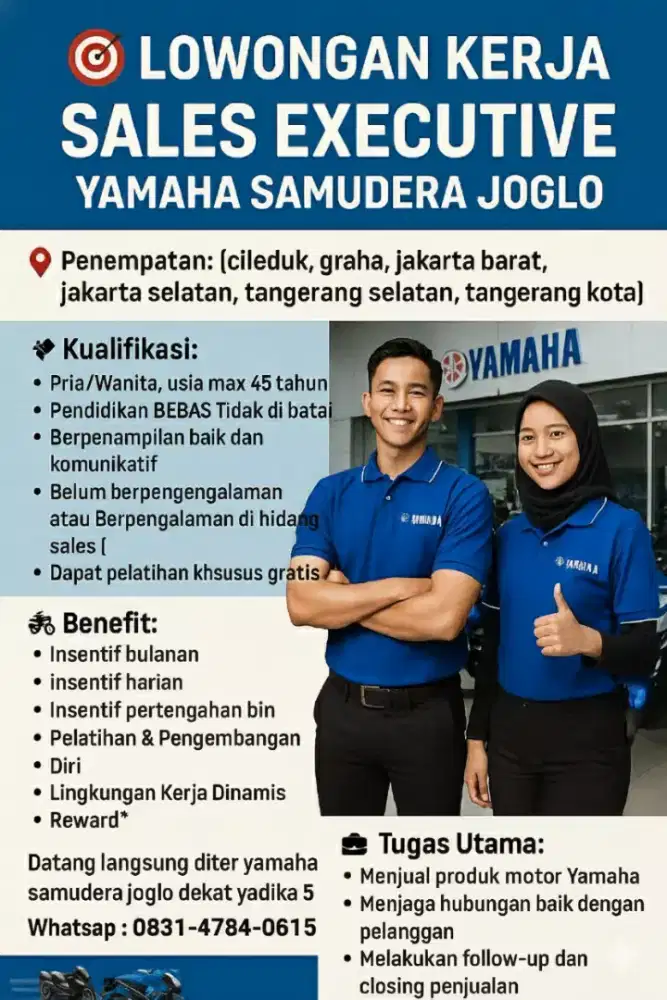 Sales Executiv Yamaha Motor