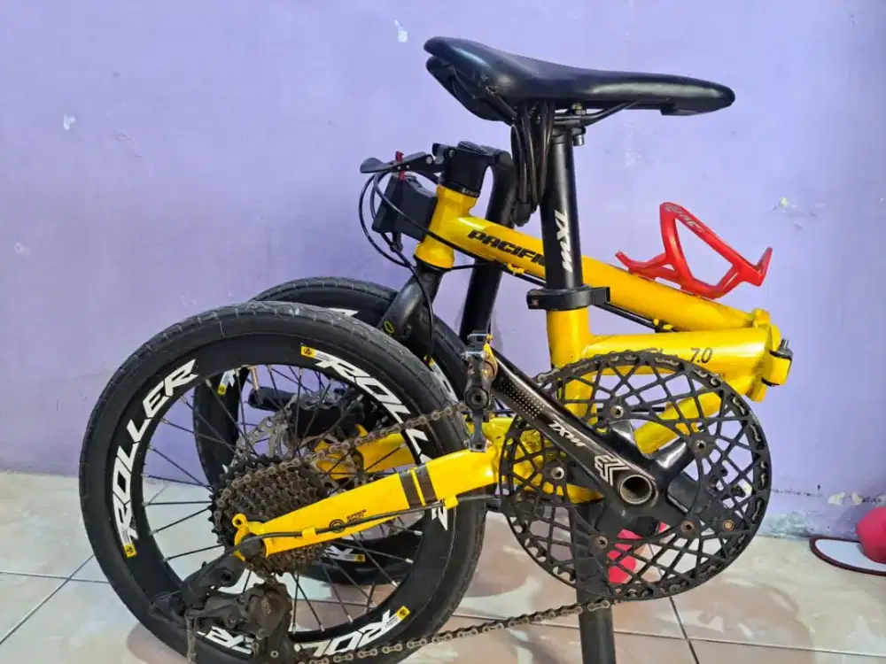 SEPEDA LIPAT PASIFIC FLUX 7.0 YELLOW