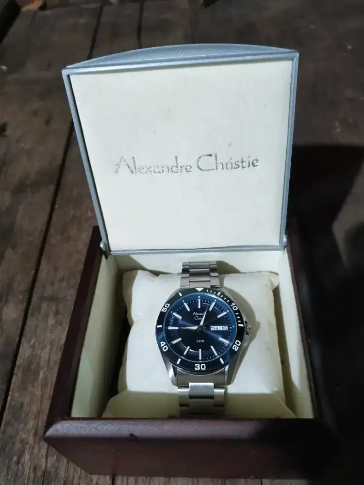 Jam Tangan Alexandre Christie 6512ME Second Like new