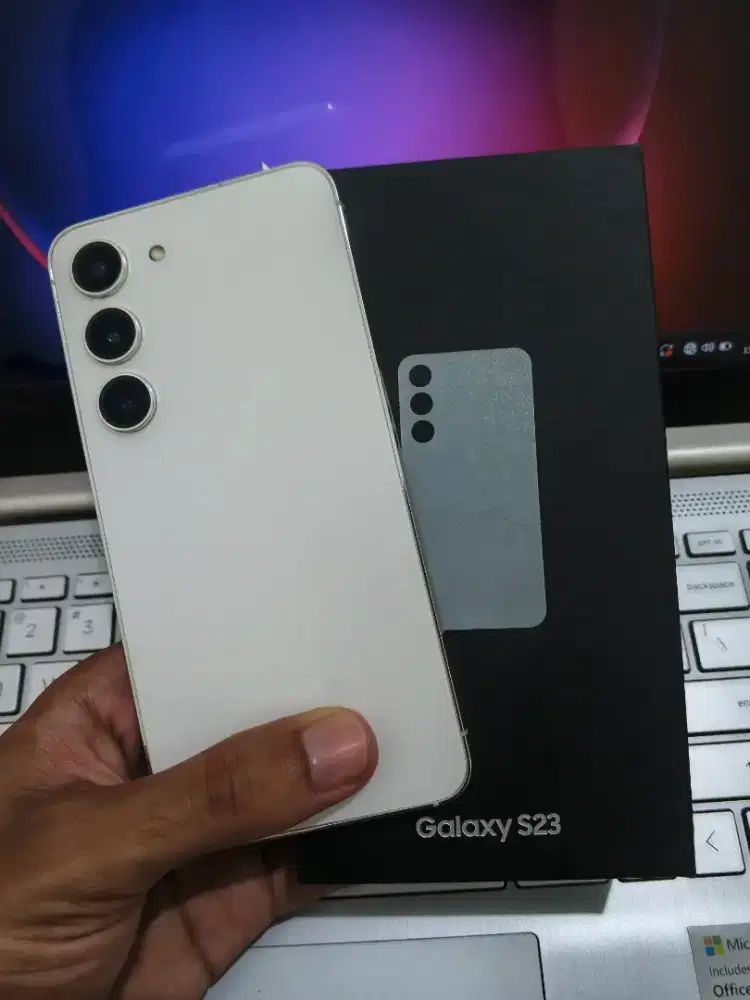 SAMSUNG S23 REGULER 8/256GB SEIN FULLSET