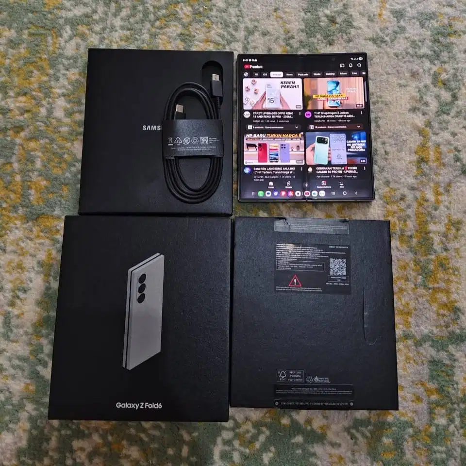 Samsung Galaxy Z Fold 6 5G NFC 12GB/256GB Silver