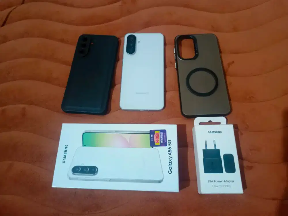 Jual/TT Samsung Galaxy A56 8/256gb White Mulus Fullset Garansi