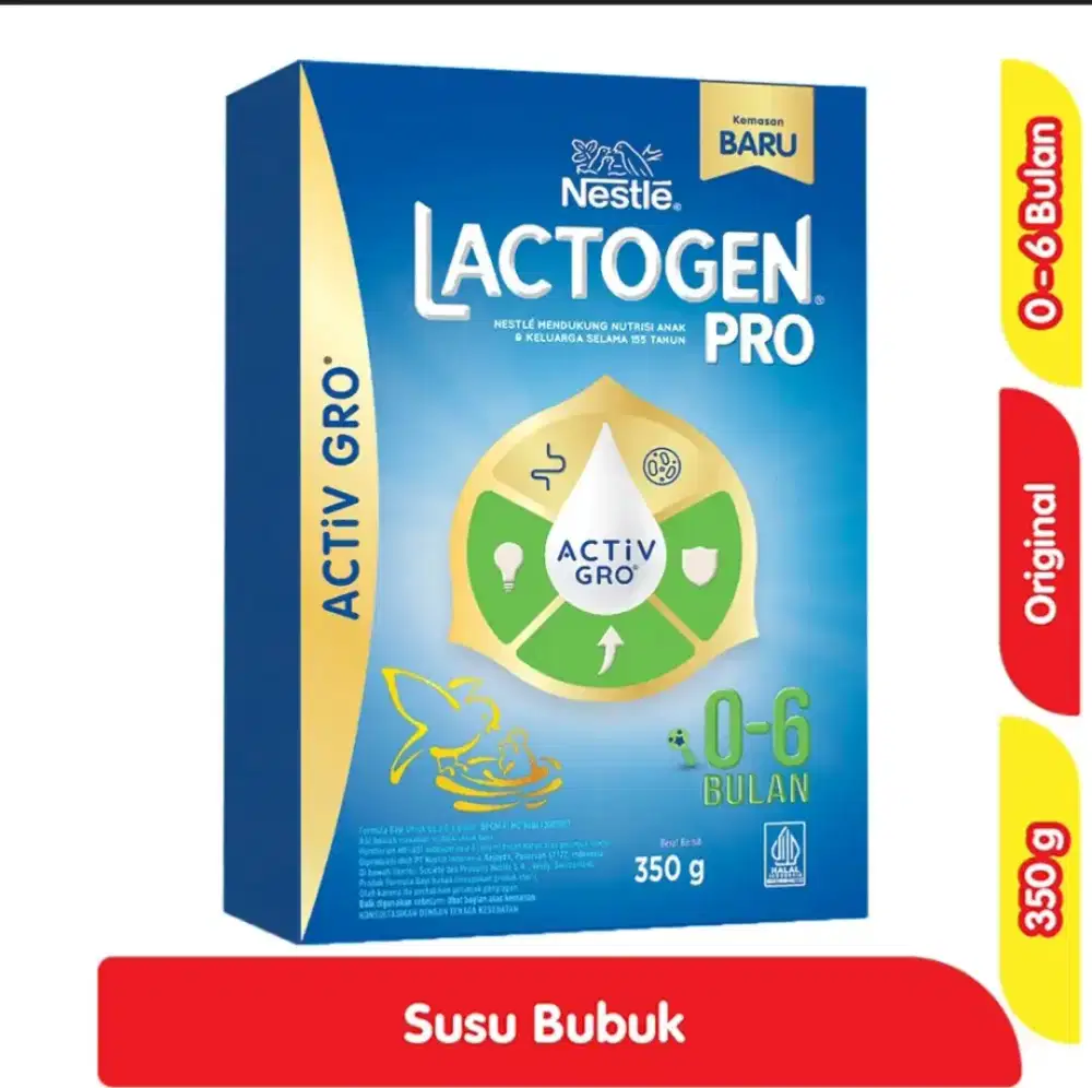 SUSU LACTOGEN 0-6 BULAN 350 GR