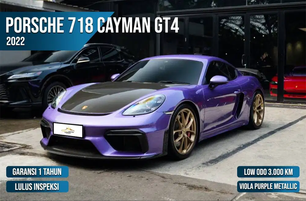 Good Deals Like New (Porsche 718 Cayman GT4 2022)