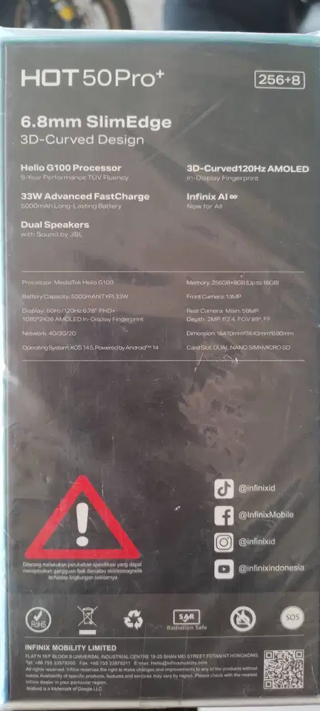 infinix hot 50pro plus