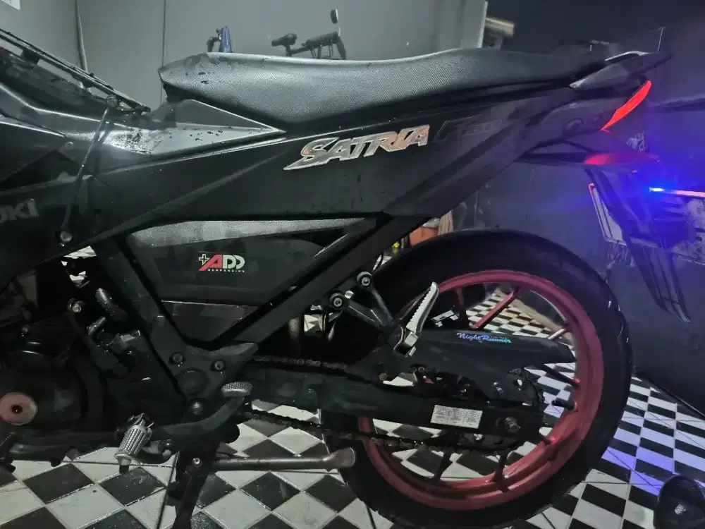 Satria Fu Injeksi, jual santai, motor rawatan