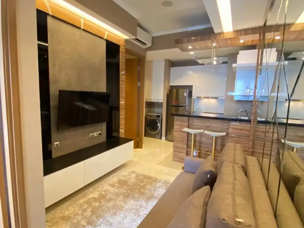 disewakan 1+1 bedroom condo full furnish taman anggrek residence