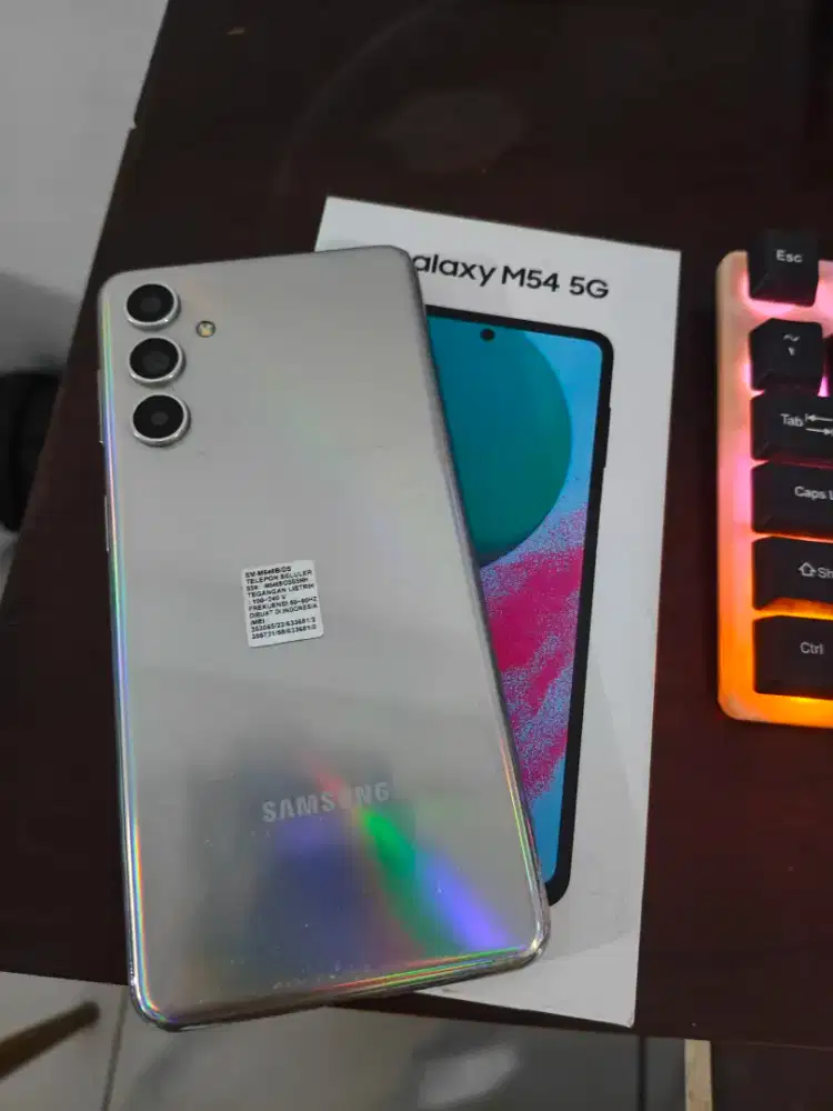 SAMSUNG GALAXY M54 RAM 8GB INTERNAL 256GB FULLSET MULUS