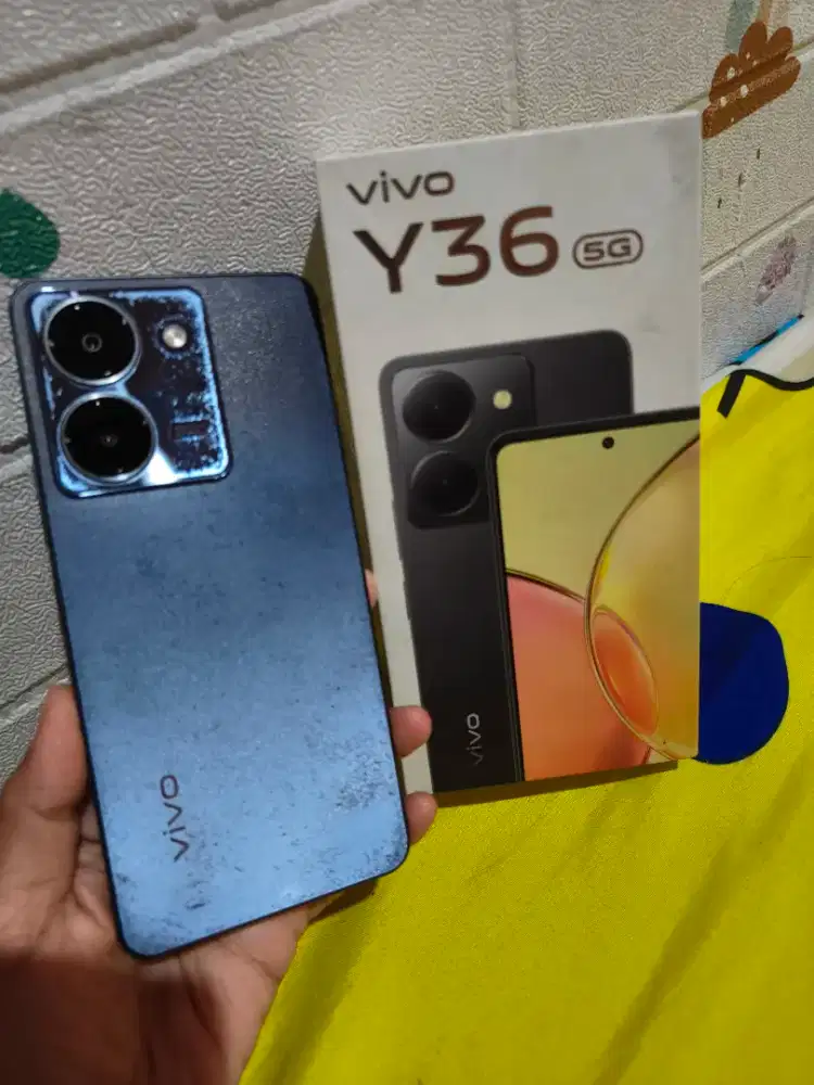 VIVO Y36 RAM 8/256 5G MULUS LENGKAP