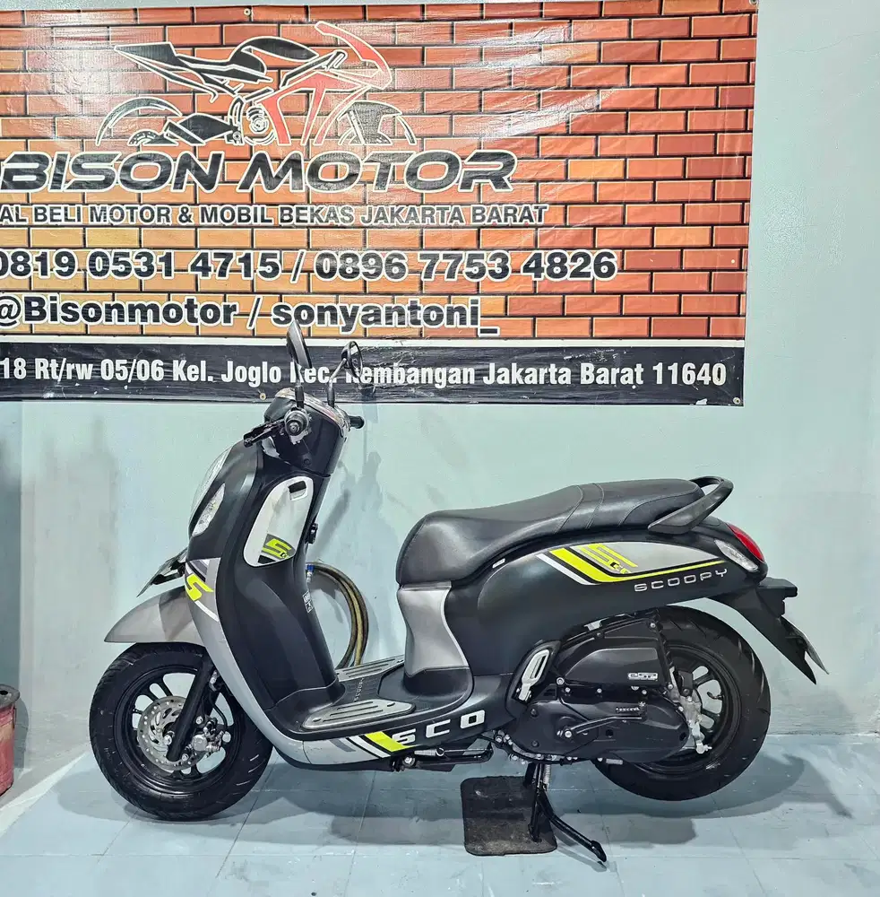 HONDA SCOOPY FI CBS ISS LED 110 TAHUN 2023 / 2022 ISTIMEWA