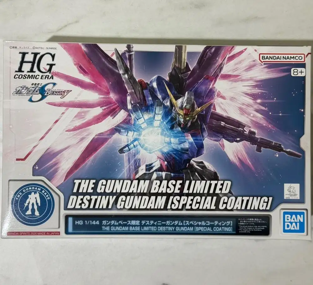 HG 1/144 Destiny Gundam (Special Coating) The Gundam Base Limited