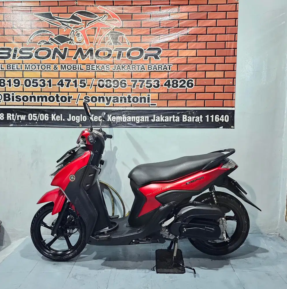 YAMAHA MIO GEAR S SSS LED 125 TAHUN 2022 ISTIMEWA WARNA MERAH DOFF