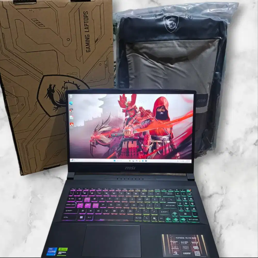 LAPTOP MSI Katana 15 HX (B14WFK) dengan RTX 5060